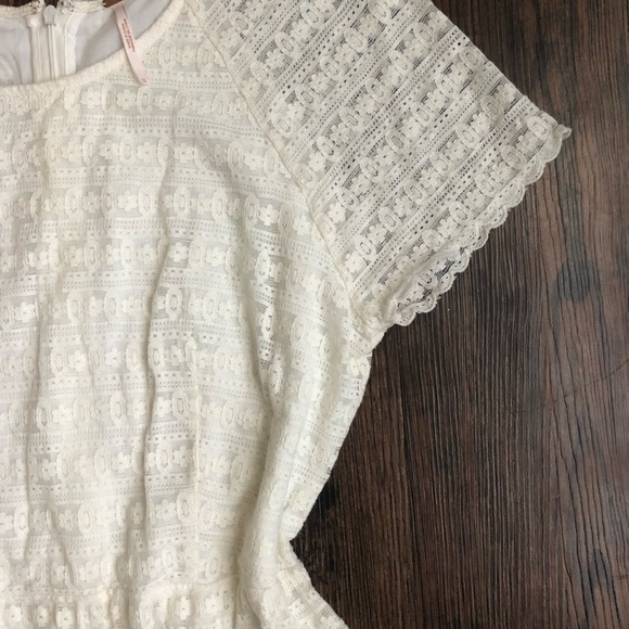 Free People White Lace Cottagecore Dress - Picture 4 of 5